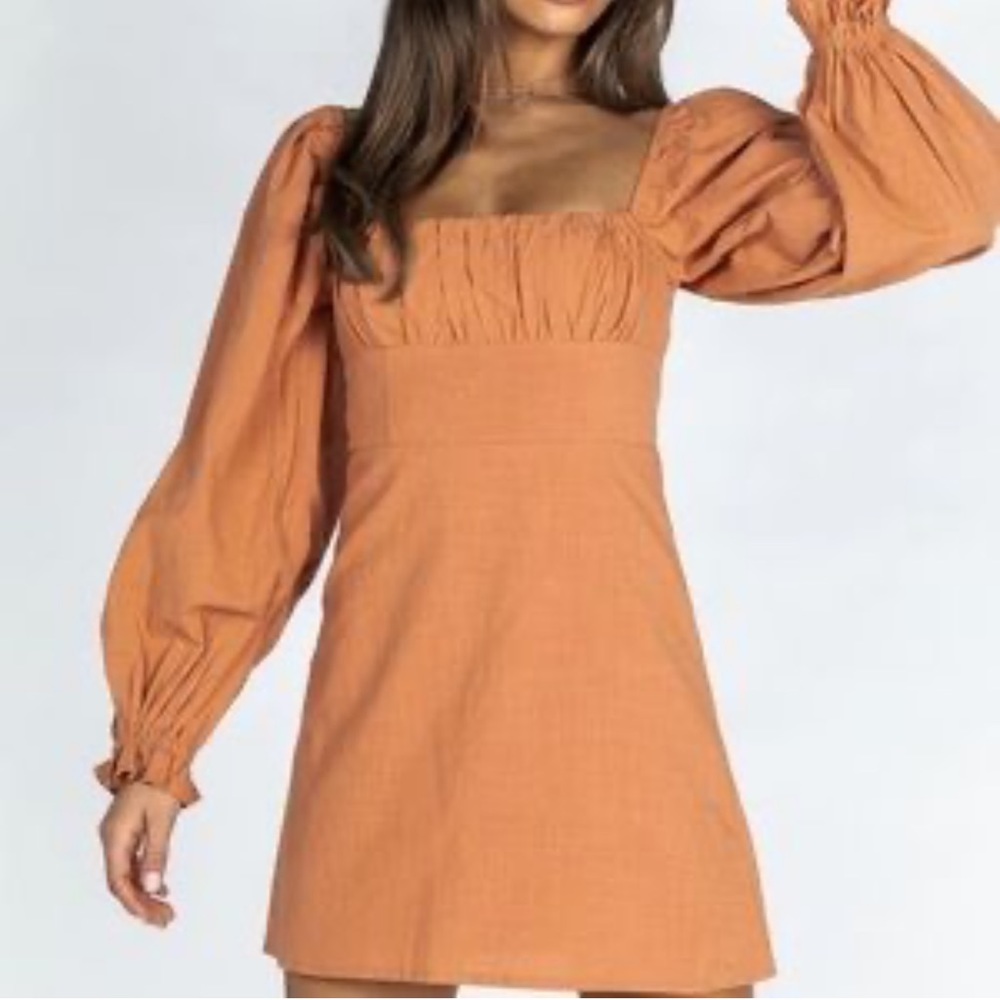 Orange princess Polly dress